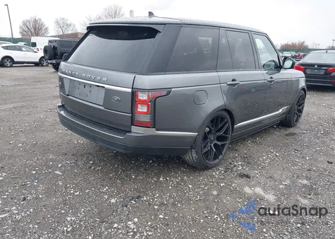2016 Land Rover Range Rover 3.0L V6 Supercharged Hse из США, поврежденный, VIN SALGS2PF5GA287346